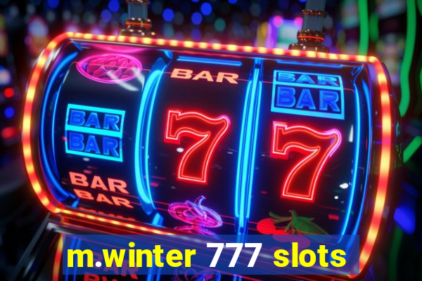 m.winter 777 slots